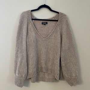 Express Chenille Sweater Size Large
